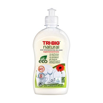 Tri-Bio, naturalny ekologiczny balsam do mycia naczyń i dłoni, 420 ml