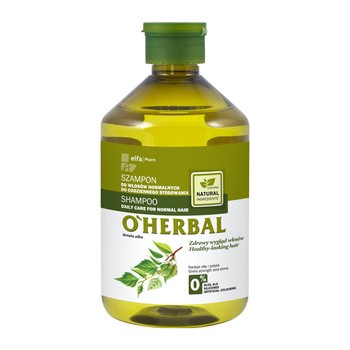 O`Herbal, szampon do włosów normalnych, ekstrakt z brzozy, 500 ml