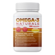 Erbafarm Omega 3 Naturale, kapsułki, 120 szt.