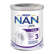 alt Nestle Nan Expertpro HA 3, mleko modyfikowane powyżej 1. roku, 800 g