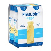 alt Fresubin Energy Drink, płyn o smaku wanilii, 4 x 200 ml