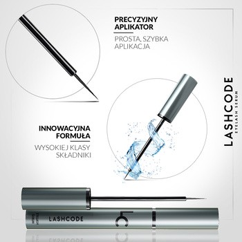 Lashcode Eyelash Serum, serum do rzęs, 5 ml