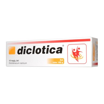 Diclotica, 10 mg/g, żel, 100 g (tuba)