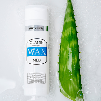 Olamin MED WAX, Laboratorium Pilomax, szampon na łupież tłusty i problematyczną skórę głowy, 200 ml