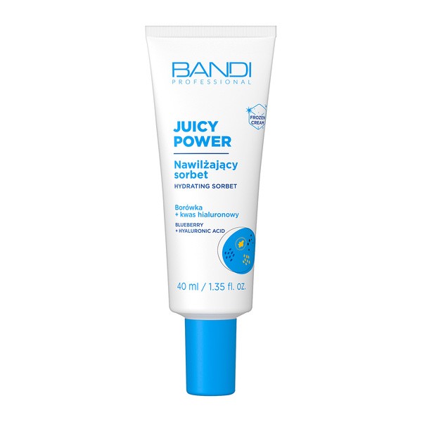 Bandi Professional Bandi Juicy Power, nawilżający sorbet do twarzy, 40 ml — Inhaltsstoffe und Bewertung