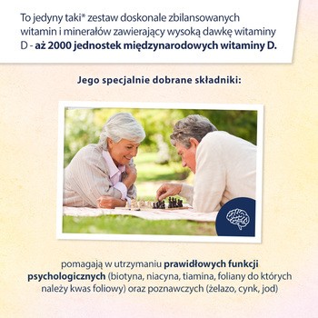 Vita-miner Senior D3, tabletki, 60 szt.