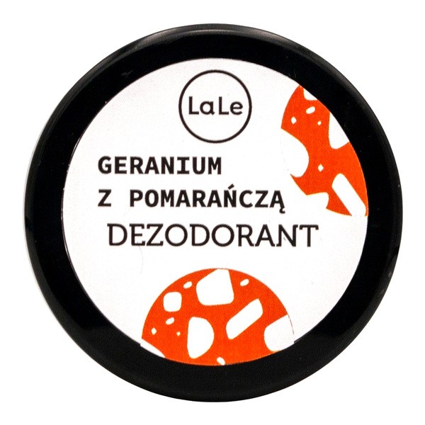 LaLe LaLe, dezodorant w kremie, geranium z pomarańczą, 50 ml — Inhaltsstoffe und Bewertung