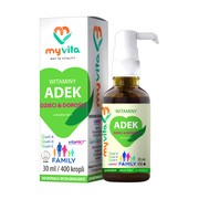 alt Witaminy ADEK Family dzieci i dorośli, krople, 30 ml