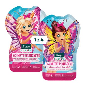 Kneipp Naturkind, płyn do kąpieli dla dzieci Motylowa Wróżka, 40 ml