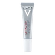 Vichy Liftactiv, przeciwzmarszczkowa pielęgnacja ujędrniająca pod oczy z kwasem hialuronowym, 15 ml