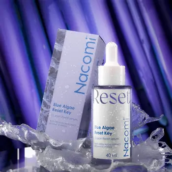 Nacomi Blue Algae Reset Key, serum regenerujące, 40 ml