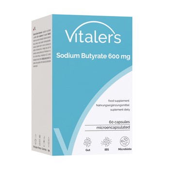 Vitalers Maślan sodu 600 mg, kapsułki, 60 szt.