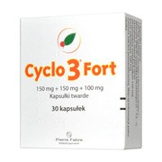 Cyclo 3 Fort, 150 mg+150 mg+100 mg, kapsułki twarde, 30 szt.