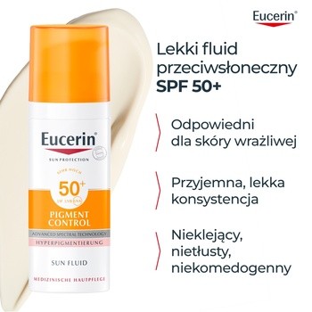 Eucerin Fluid ochronny przeciw przebarwieniom SPF 50+ 50ml