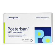 Posterisan, 387,1 mg, czopki doodbytnicze, 10 szt.