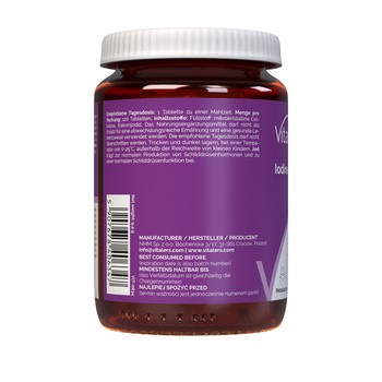 Vitalers Jod 200 mcg, tabletki, 120 szt.
