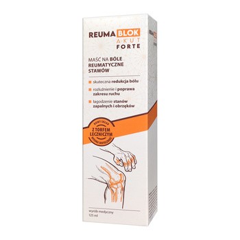 Reumablok Akut Forte, maść, 125 ml