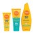 Zestaw DAX Sun, emulsja ochronna twarz i ciało SPF50 travel, 50 ml + nawilżająca emulsja ochronna SPF30, 175 ml + balsam po opalaniu rodzinny z 5% D-pantenol travel, 100 ml