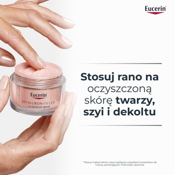 Eucerin Hyaluron Filler+Elasticity, różany krem na dzień SPF 30, 50 ml