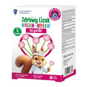 Zdrowy Lizak Mniam-Mniam na gardło, smak malina, 5 szt. https://azcdn.doz.pl/image/d/product/fa4c4a2a-scale-180x180.png