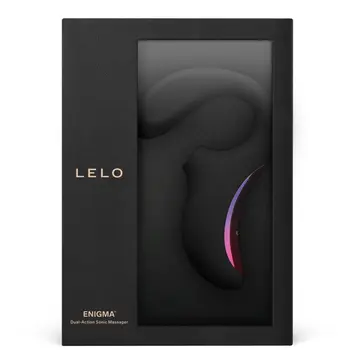 Lelo Enigma Black, wibrator soniczny o podwójnym działaniu, 1 szt.