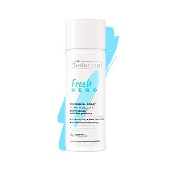 Bielenda Fresh Hero, nawilżająco-kojący tonik mleczny, 200 ml