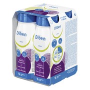 Diben Drink, płyn o smaku owoców leśnych, 4 x 200 ml