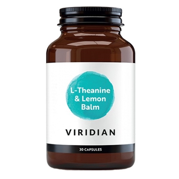 Viridian Viridian, L-Theanine &amp; Lemon Balm, kapsułki, 30 szt.