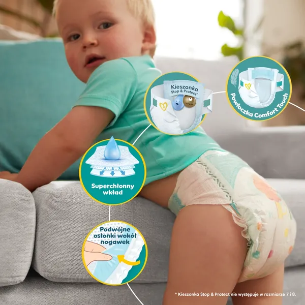 Подгузники Pampers Active Baby 5, 11–16 кг, 54 шт — фото 4