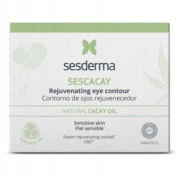 Sesderma Sescacay, krem odmładzający kontur oczu, 30 ml