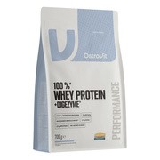 OstroVit 100% Whey Protein + Digezyme, proszek, smak naturalny, 700 g