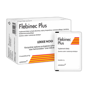 Flebinec Plus, proszek, 4 g x 14 saszetek