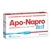 Apo-Napro Fast, 220 mg, kapsułki miękkie, 10 szt.