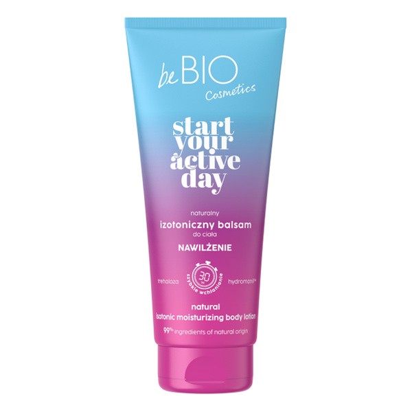 beBIO BeBio Start Your Active Day, balsam izotoniczny do ciała nawilżenie, 200 ml