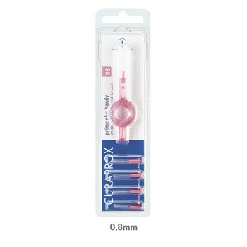 Curaprox, szczoteczka międzyzębowa Prime Plus Handy + 5 końcówek