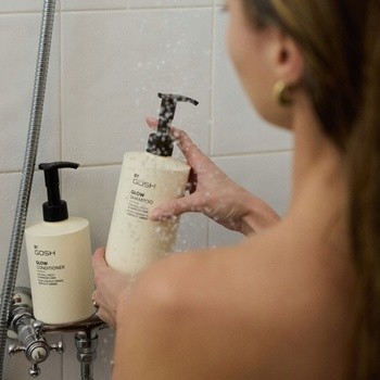 Gosh Glow, szampon odżywczy wzmacniający blask włosów, 750 ml