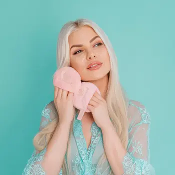 Crystallove, wielorazowy wacik kosmetyczny do demakijażu, 1 szt.