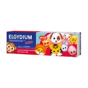 alt Elgydium Emoji Kids, orzeźwiająca truskawka pasta do zębów dla dzieci 3-6 lat, 50 ml