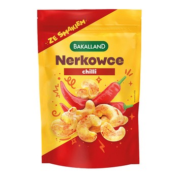 Bakalland, orzechy nerkowca prażone chilli, 70 g