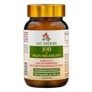 My Herbs Jod + Selen Organiczny, kapsułki, 100 szt. https://azcdn.doz.pl/image/d/product/0674bf59-scale-180x180.png