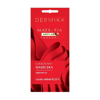 Dermika Maestria, luksusowa maseczka naprawcza, czysty retinol 0,25%, 7 g
