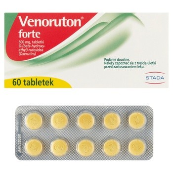 Venoruton Forte, 500 mg, tabletki, 60 szt.