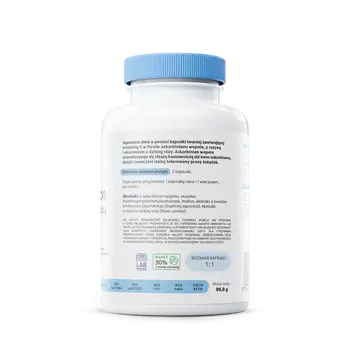 Osavi Witamina C 1000 z Rutyną i Dziką Różą, kapsułki twarde, 120 szt.