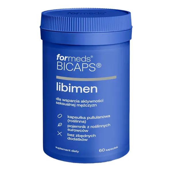 Комплекс для мужчин ForMeds Bicaps LibiMen с трибулусом и макой, энергия, 60 капсул