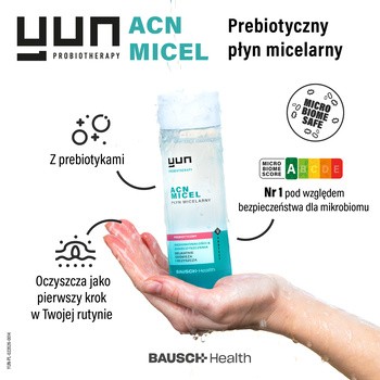 Yun ACN Micel, prebiotyczny płyn micelarny, 200 ml