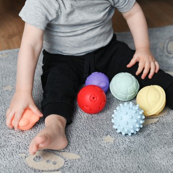 Akuku, zestaw piłek sensorycznych Soft, 1 szt.