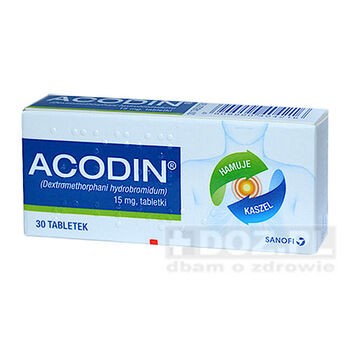 Acodin, tabletki, 15 mg, 30 szt.