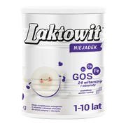 Laktowit Niejadek, produkt na bazie mleka dla dzieci powyżej 1. roku życia, 400 g https://azcdn.doz.pl/image/d/product/d7f8881a-scale-180x180.png