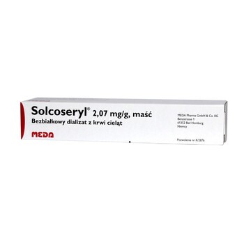 Solcoseryl, 2,07 mg/g, maść, 20 g