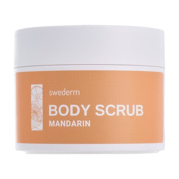 Swederm Body Scrub, cukrowo-solny peeling do ciała, mandarynka, 275 g